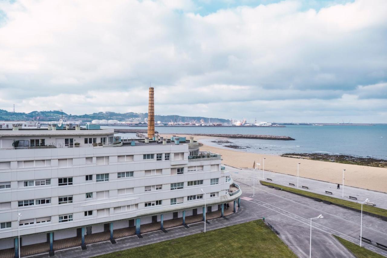 希洪El Sexto De La Playa + Parking Gratis公寓 外观 照片